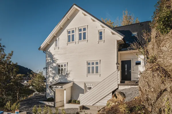 Renovering av hus på Minde