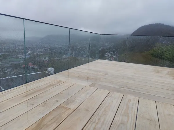 Balkong på Nattlandsfjellet